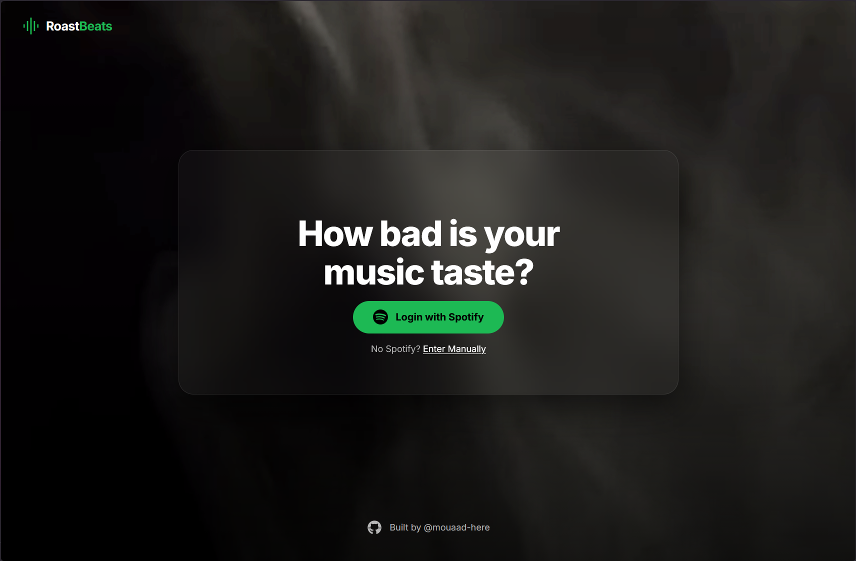 RoastBeats Project